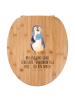 Mr. & Mrs. Panda Klo-Deckel Pinguin Lolli mit Spruch in Braun