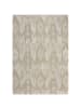 KADIMA DESIGN Wollteppich Ethno Ikat, Wohnzimmer in Beige