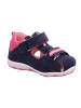 superfit Lauflernsandale FANNI in Blau/Rosa