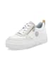 rieker SHOES "Damen Halbschuhe" in quarz/weiß