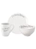 Villeroy & Boch 3er Set Frühstücks-Set Amazing not perfect Statement in weiß