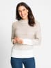 WITT WEIDEN Pullover in sesam-ecru-meliert