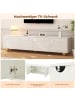 ABRIHOME Fernsehschrank TV Schrank in Wolkenform Geeignet für 75 Zoll 180*40*45cm 