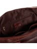 SID & VAIN Leder-Reisetasche Leder Weekender Unisex YALE in braun