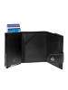 The Chesterfield Brand Varrano Geldbörse RFID Schutz Leder 7 cm in black