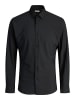 JACK & JONES PLUS Oberhemd in Black