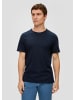 s.Oliver T-Shirt kurzarm in Blau