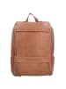 The Chesterfield Brand Wax Pull Up Rucksack Leder 45 cm Laptopfach in cognac