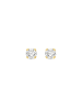 Lucardi 375 Gold Ohrringe Rund