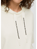 s.Oliver Sweatshirt kurzarm in Creme