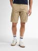 Petrol Industries Cargo-Shorts mit Gürtel in Braun