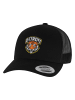 Mister Tee Mister Tee Detroit Tiger Head Patch 5-Panel Retro Trucker Cap in black