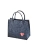 kobolo Einkaufstasche REDHEARTBAG in Grau
