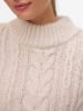 Vero Moda Strickpullover in Silver Gray
