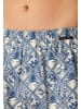Schiesser Boxershorts Singel-Jersey in Dunkelblau / gelb