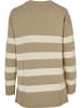 Urban Classics Crew Neck Jumpers in wetsand/sand