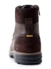Camel Active Schnürschuhe aus echtem Leder in Dunkelbraun