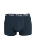 Fila Boxershort 5er Pack in Blau/Grau/Weiß