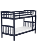 Beliani Kinderbett REVIN in Blau - (W) 97 x (H) 150 x (L) 208 cm
