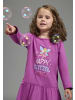 Kidsworld Jerseykleid in bordeaux
