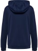 Hummel Trainingsjacke "Hmlauthentic Pl Zip Hoodie Woman" in Blau