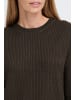 Oxmo Strickpullover OXKimni in Braun