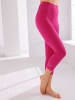 WITT WEIDEN Leggings 3/4-lang in schwarz + fuchsia