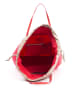 Byblos Schwarz Rot Polyester Damen Schulter Tasche