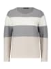 Betty Barclay Feinstrickpullover mit Color Blocking in Patch Grey/Beige