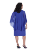 Ulla Popken Midikleid in capriblau