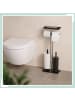 relaxdays WC-Garnitur in Schwarz – (B)30 x (H)77 x (T)15 cm