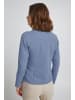 Fransa Sweatjacke in blau