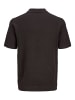 Jack & Jones Gestricktes Polo in Ganache