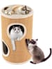 COSTWAY Katzenbaum Kratztonne Ø 36 cm 59,5 cm hoch in Braun