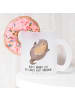 Mr. & Mrs. Panda Kaffeetasse Otter Umarmen mit Spruch in Transparent