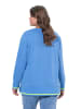 LAURASØN Sweatshirt in azurblau