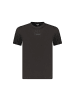 Guess Jeans Schwarzes Bio-Baumwoll-T-Shirt