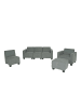 MCW Modular Sofa-System Moncalieri 3-1-1-1, Grau