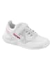 Kempa Hallen-Sport-Schuhe Kourtfly Kids in weiß/rot/schwarz