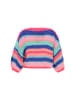 myMo Sweater in orange multicolor
