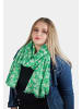 Harpa Schal CLOVER in emerald green-gold