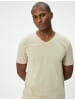 KOTON T-shirt in Beige