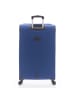 Gladiator 2000 4 Rollen Trolley 78 cm mit Dehnfalte in blue