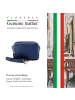 Florence Leder Umhängetasche Florence Tasche blau ca. 22cm