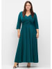 sheego Abendkleid in petrol