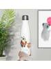 Mr. & Mrs. Panda Wasserflasche Panda Schwimmbad Pommes ohne Spruch in Weiß