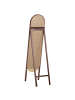 Beliani Standspiegel CHELLES in Braun - (W) 30 x (H) 150 x (L) 67 cm