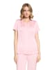 Betty Barclay Satin-Bluse kurzarm in Pink Dolphin