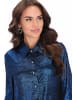 faina Women Shirt in blue