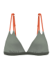 LASCANA Triangel-Bikini-Top in oliv